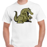 T-shirt Gildan Hammer adulte, manches courtes, 100% coton épais et doux, 203 g/m², tailles S au 5XL. Vignette