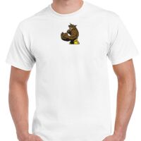 T-shirt Gildan Hammer adulte, manches courtes, 100% coton épais et doux, 203 g/m², tailles S au 5XL. Vignette