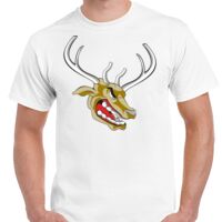 T-shirt Gildan Hammer adulte, manches courtes, 100% coton épais et doux, 203 g/m², tailles S au 5XL. Vignette