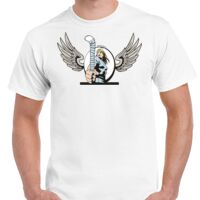 T-shirt Gildan Hammer adulte, manches courtes, 100% coton épais et doux, 203 g/m², tailles S au 5XL. Vignette