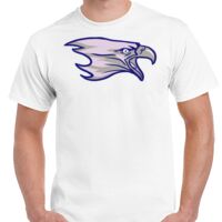 T-shirt Gildan Hammer adulte, manches courtes, 100% coton épais et doux, 203 g/m², tailles S au 5XL. Vignette