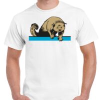 T-shirt Gildan Hammer adulte, manches courtes, 100% coton épais et doux, 203 g/m², tailles S au 5XL. Vignette