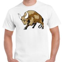 T-shirt Gildan Hammer adulte, manches courtes, 100% coton épais et doux, 203 g/m², tailles S au 5XL. Vignette