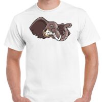 T-shirt Gildan Hammer adulte, manches courtes, 100% coton épais et doux, 203 g/m², tailles S au 5XL. Vignette