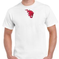 T-shirt Gildan Hammer adulte, manches courtes, 100% coton épais et doux, 203 g/m², tailles S au 5XL. Vignette