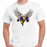 T-shirt Gildan Hammer adulte, manches courtes, 100% coton épais et doux, 203 g/m², tailles S au 5XL. Vignette