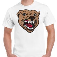 T-shirt Gildan Hammer adulte, manches courtes, 100% coton épais et doux, 203 g/m², tailles S au 5XL. Vignette