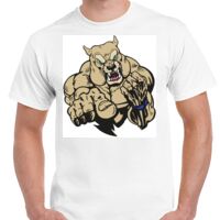 T-shirt Gildan Hammer adulte, manches courtes, 100% coton épais et doux, 203 g/m², tailles S au 5XL. Vignette