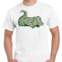 T-shirt Gildan Hammer adulte, manches courtes, 100% coton épais et doux, 203 g/m², tailles S au 5XL. Vignette