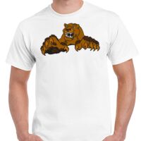 T-shirt Gildan Hammer adulte, manches courtes, 100% coton épais et doux, 203 g/m², tailles S au 5XL. Vignette