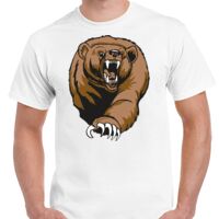 T-shirt Gildan Hammer adulte, manches courtes, 100% coton épais et doux, 203 g/m², tailles S au 5XL. Vignette