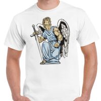 T-shirt Gildan Hammer adulte, manches courtes, 100% coton épais et doux, 203 g/m², tailles S au 5XL. Vignette