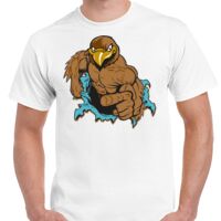 T-shirt Gildan Hammer adulte, manches courtes, 100% coton épais et doux, 203 g/m², tailles S au 5XL. Vignette