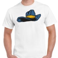 T-shirt Gildan Hammer adulte, manches courtes, 100% coton épais et doux, 203 g/m², tailles S au 5XL. Vignette