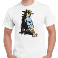 T-shirt Gildan Hammer adulte, manches courtes, 100% coton épais et doux, 203 g/m², tailles S au 5XL. Vignette