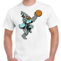 T-shirt Gildan Hammer adulte, manches courtes, 100% coton épais et doux, 203 g/m², tailles S au 5XL. Vignette