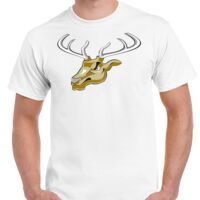 T-shirt Gildan Hammer adulte, manches courtes, 100% coton épais et doux, 203 g/m², tailles S au 5XL. Vignette