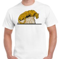 T-shirt Gildan Hammer adulte, manches courtes, 100% coton épais et doux, 203 g/m², tailles S au 5XL. Vignette