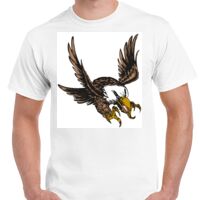 T-shirt Gildan Hammer adulte, manches courtes, 100% coton épais et doux, 203 g/m², tailles S au 5XL. Vignette