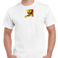 T-shirt Gildan Hammer adulte, manches courtes, 100% coton épais et doux, 203 g/m², tailles S au 5XL. Vignette