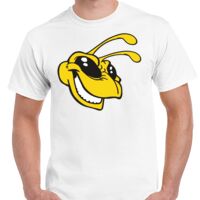 T-shirt Gildan Hammer adulte, manches courtes, 100% coton épais et doux, 203 g/m², tailles S au 5XL. Vignette