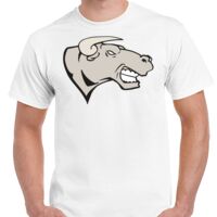 T-shirt Gildan Hammer adulte, manches courtes, 100% coton épais et doux, 203 g/m², tailles S au 5XL. Vignette