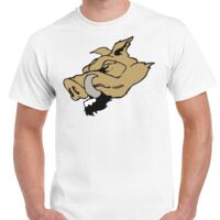 T-shirt Gildan Hammer adulte, manches courtes, 100% coton épais et doux, 203 g/m², tailles S au 5XL. Vignette