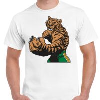 T-shirt Gildan Hammer adulte, manches courtes, 100% coton épais et doux, 203 g/m², tailles S au 5XL. Vignette