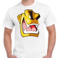 T-shirt Gildan Hammer adulte, manches courtes, 100% coton épais et doux, 203 g/m², tailles S au 5XL. Vignette