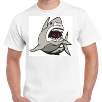 T-shirt Gildan Hammer adulte, manches courtes, 100% coton épais et doux, 203 g/m², tailles S au 5XL. Vignette