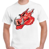 T-shirt Gildan Hammer adulte, manches courtes, 100% coton épais et doux, 203 g/m², tailles S au 5XL. Vignette