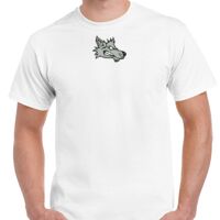 T-shirt Gildan Hammer adulte, manches courtes, 100% coton épais et doux, 203 g/m², tailles S au 5XL. Vignette