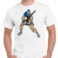 T-shirt Gildan Hammer adulte, manches courtes, 100% coton épais et doux, 203 g/m², tailles S au 5XL. Vignette