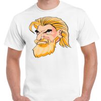 T-shirt Gildan Hammer adulte, manches courtes, 100% coton épais et doux, 203 g/m², tailles S au 5XL. Vignette