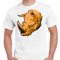 T-shirt Gildan Hammer adulte, manches courtes, 100% coton épais et doux, 203 g/m², tailles S au 5XL. Vignette