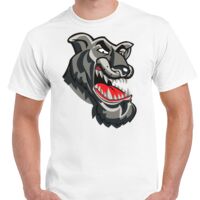 T-shirt Gildan Hammer adulte, manches courtes, 100% coton épais et doux, 203 g/m², tailles S au 5XL. Vignette