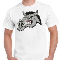 T-shirt Gildan Hammer adulte, manches courtes, 100% coton épais et doux, 203 g/m², tailles S au 5XL. Vignette