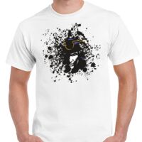 T-shirt Gildan Hammer adulte, manches courtes, 100% coton épais et doux, 203 g/m², tailles S au 5XL. Vignette