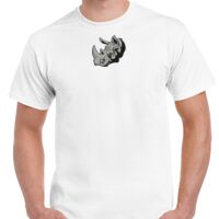 T-shirt Gildan Hammer adulte, manches courtes, 100% coton épais et doux, 203 g/m², tailles S au 5XL. Vignette