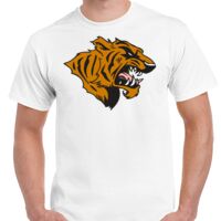 T-shirt Gildan Hammer adulte, manches courtes, 100% coton épais et doux, 203 g/m², tailles S au 5XL. Vignette