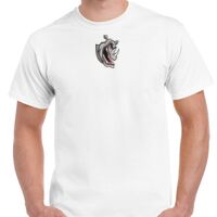 T-shirt Gildan Hammer adulte, manches courtes, 100% coton épais et doux, 203 g/m², tailles S au 5XL. Vignette