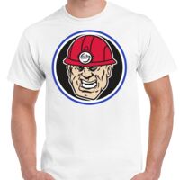 T-shirt Gildan Hammer adulte, manches courtes, 100% coton épais et doux, 203 g/m², tailles S au 5XL. Vignette