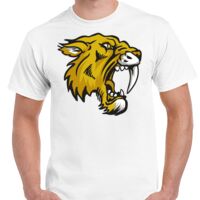 T-shirt Gildan Hammer adulte, manches courtes, 100% coton épais et doux, 203 g/m², tailles S au 5XL. Vignette