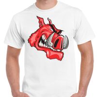 T-shirt Gildan Hammer adulte, manches courtes, 100% coton épais et doux, 203 g/m², tailles S au 5XL. Vignette