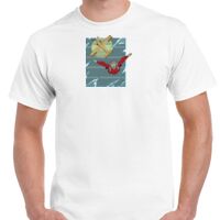 T-shirt Gildan Hammer adulte, manches courtes, 100% coton épais et doux, 203 g/m², tailles S au 5XL. Vignette