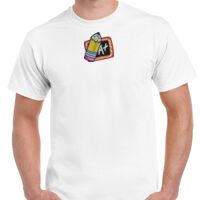 T-shirt Gildan Hammer adulte, manches courtes, 100% coton épais et doux, 203 g/m², tailles S au 5XL. Vignette