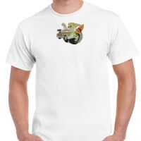 T-shirt Gildan Hammer adulte, manches courtes, 100% coton épais et doux, 203 g/m², tailles S au 5XL. Vignette