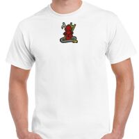 T-shirt Gildan Hammer adulte, manches courtes, 100% coton épais et doux, 203 g/m², tailles S au 5XL. Vignette