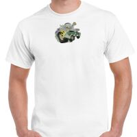 T-shirt Gildan Hammer adulte, manches courtes, 100% coton épais et doux, 203 g/m², tailles S au 5XL. Vignette