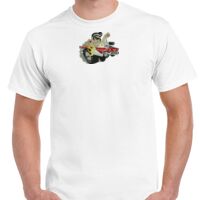 T-shirt Gildan Hammer adulte, manches courtes, 100% coton épais et doux, 203 g/m², tailles S au 5XL. Vignette